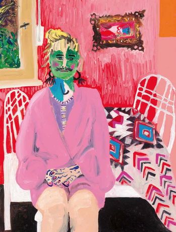 Tanja Ritterbex, Self-portrait as a mother, 2022