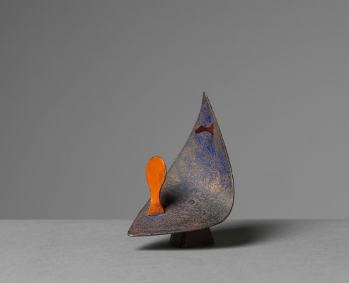Alexander Calder, Blue, orange, red, 1945