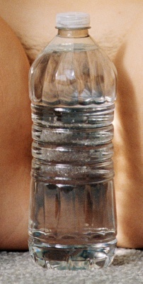 Talia Chetrit, Ella/Plastic Bottle, 2026 inkjet print 179,8 x 90,4 cm