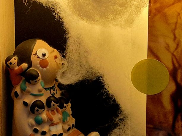 Hannah van Ginkel, Detail Installation Rita – für ein Puddingteilchen, 2026