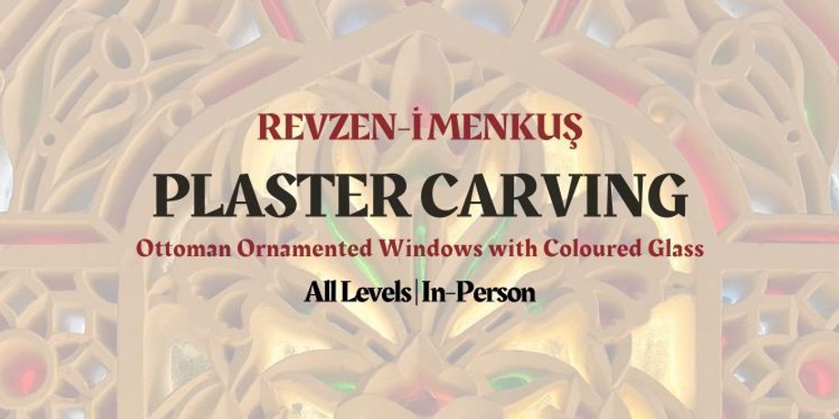 Plaster Carving with Stained Glass - Course Example