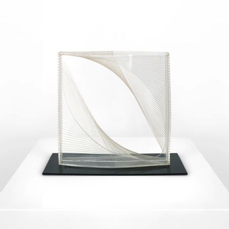 Naum Gabo, Linear Construction in Space No.1, circa 1950