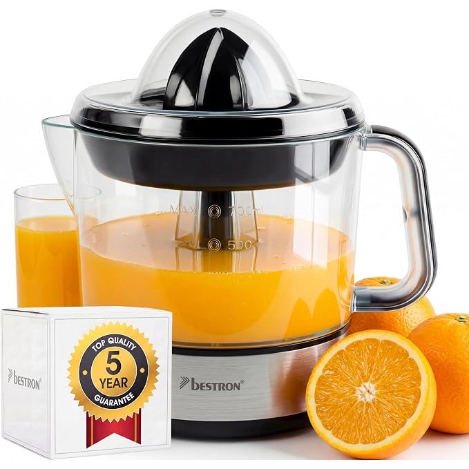Bestron电动榨橙机超级好价仅12€🍊双向旋转榨汁，700ml大容量更高效！