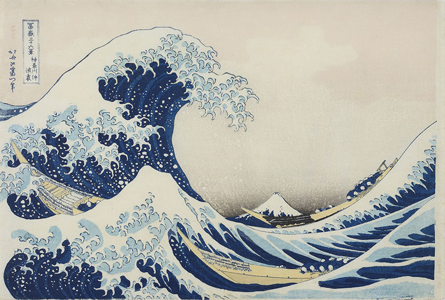 神奈川冲浪里