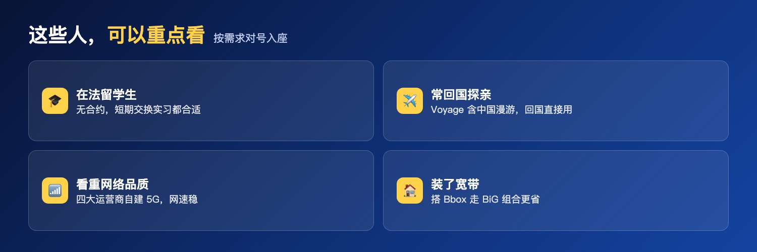 Bouygues 适合哪些人