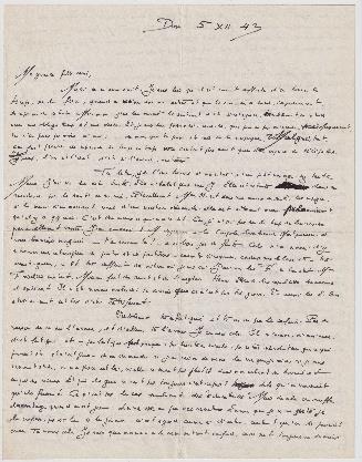 Lettre de Marc Bloch à sa fille Alice