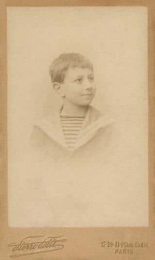 Marc Bloch à l'âge de 9 ans