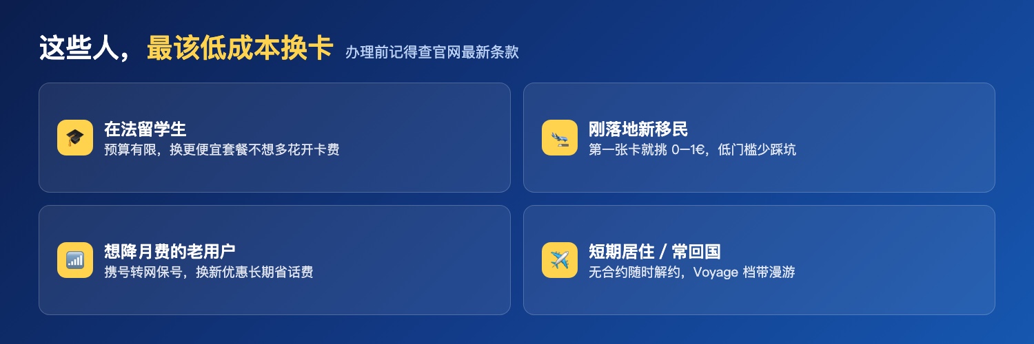 适合人群:留学生、新移民、想降月费的老用户、短期居住