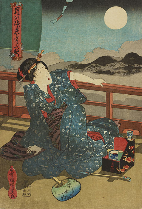 月下幽会 望月美人