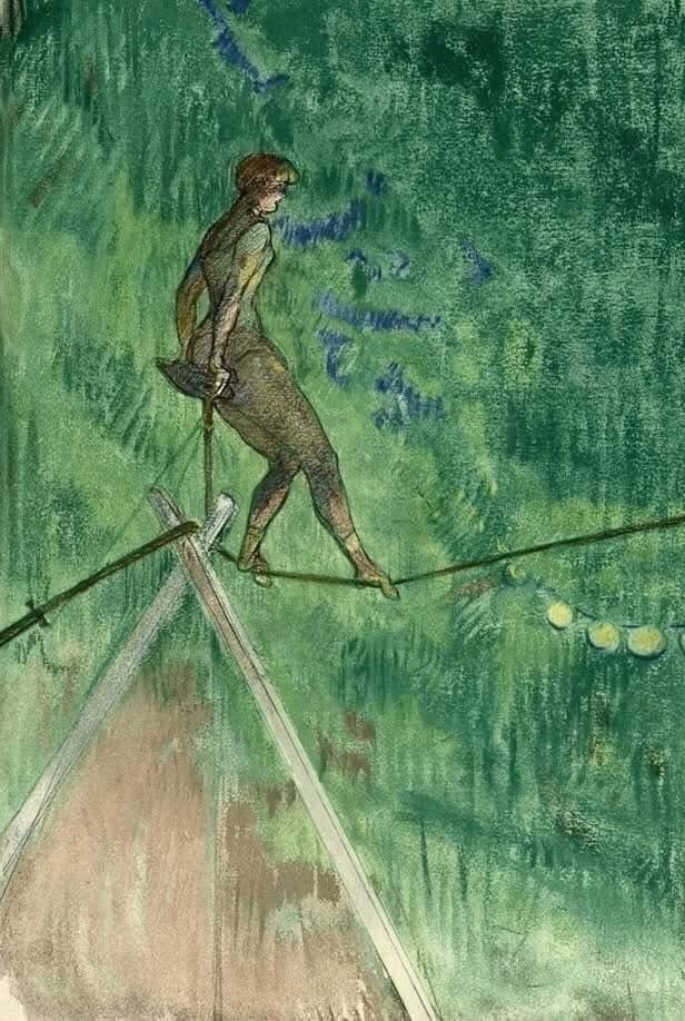 Henri de Toulouse-Lautrec, La Danseuse de corde