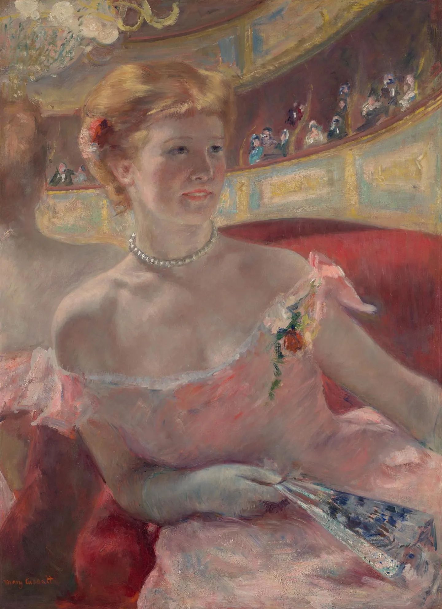 Woman in a Loge