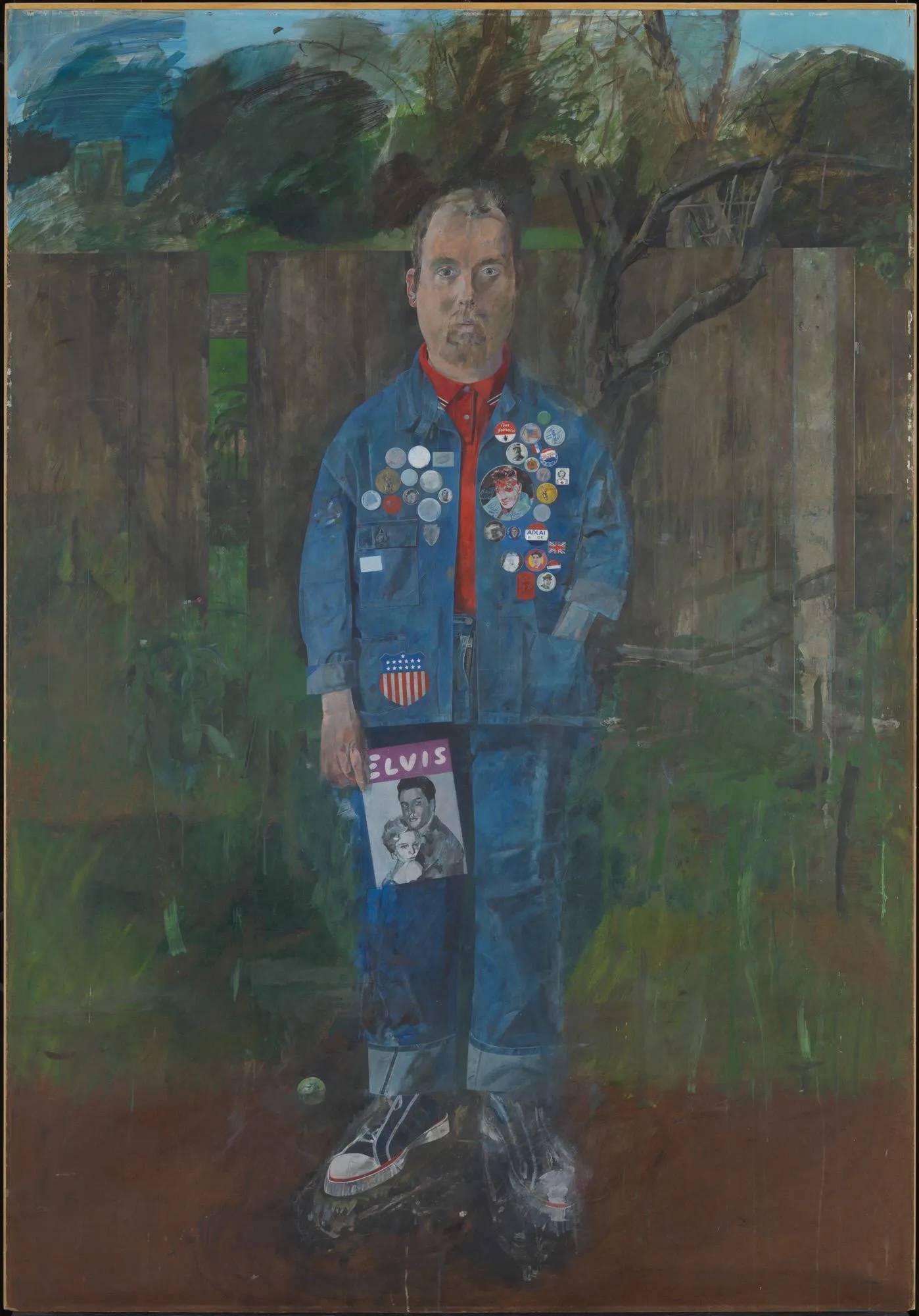 Self-Portrait with Badges