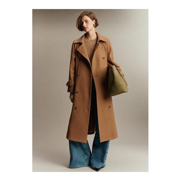 Manteau Percy 驼色腰带大衣