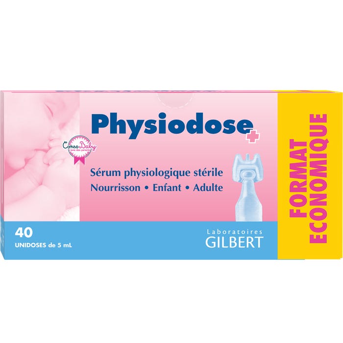 PHYSIODOSE 生理盐水 40 支×5ml(Gilbert)