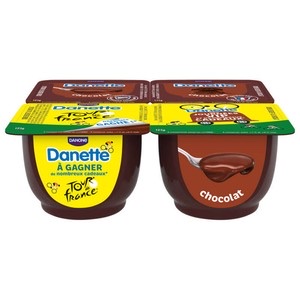 Danette 巧克力布丁(4×125g)