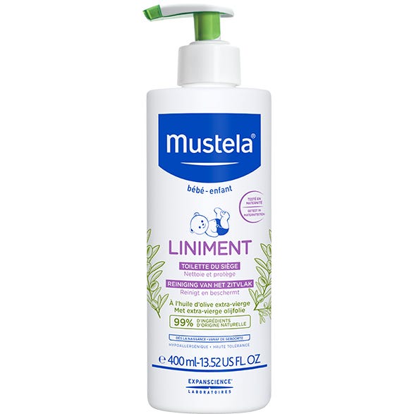 Mustela 油钙清洁乳 Liniment 400ml