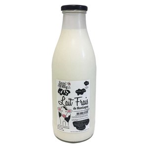 Sacré Willy 高山全脂鲜奶 1L(玻璃瓶)