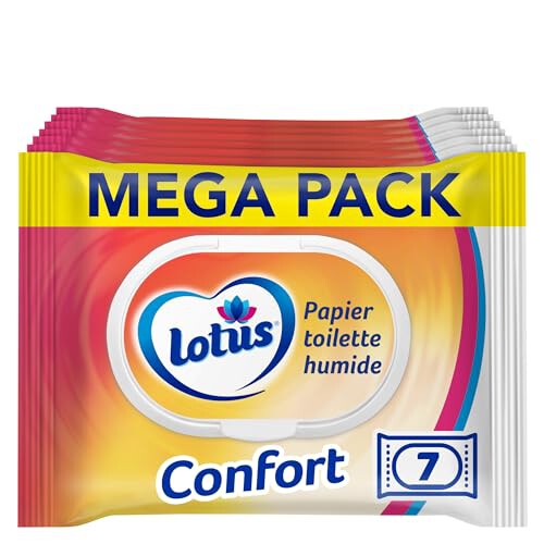Lotus 湿厕纸 7 包 · 用过回不去