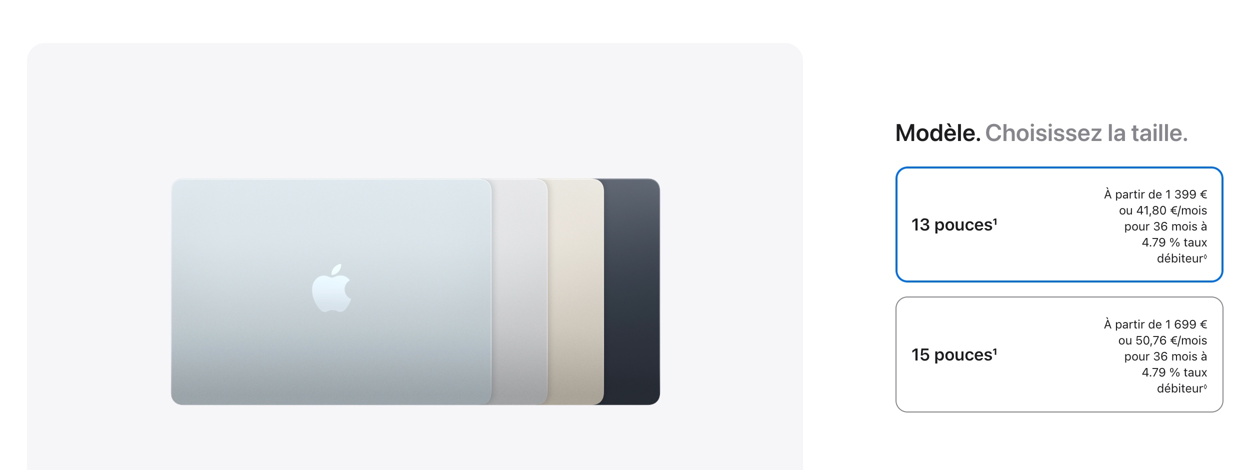 MacBook Air 官网价