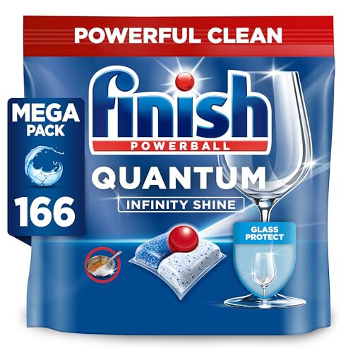 finish Quantum 洗碗凝珠 166 个 · 大包装