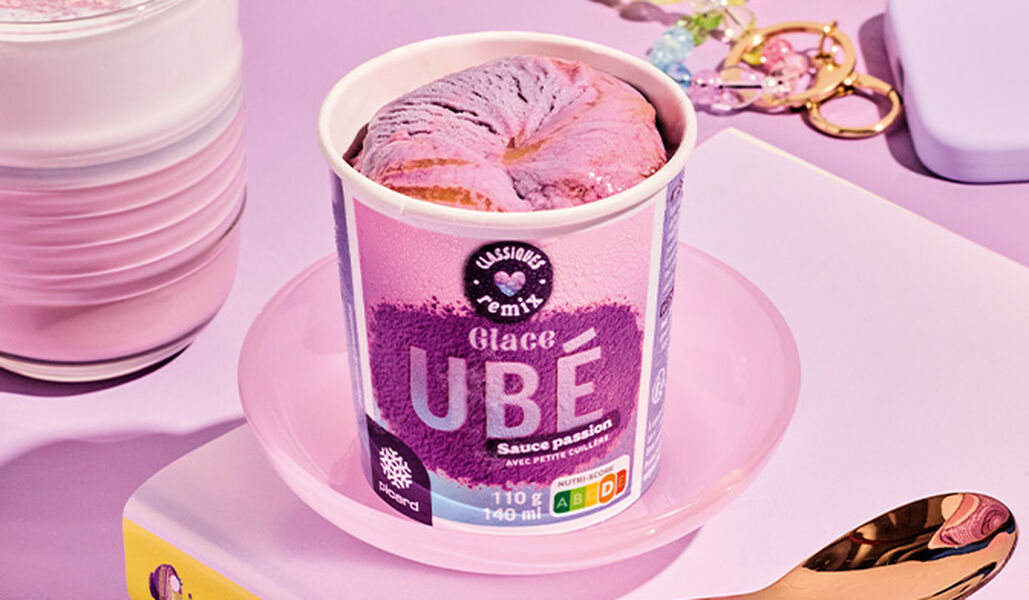 紫薯 ubé 百香果冰淇淋(个装小杯)