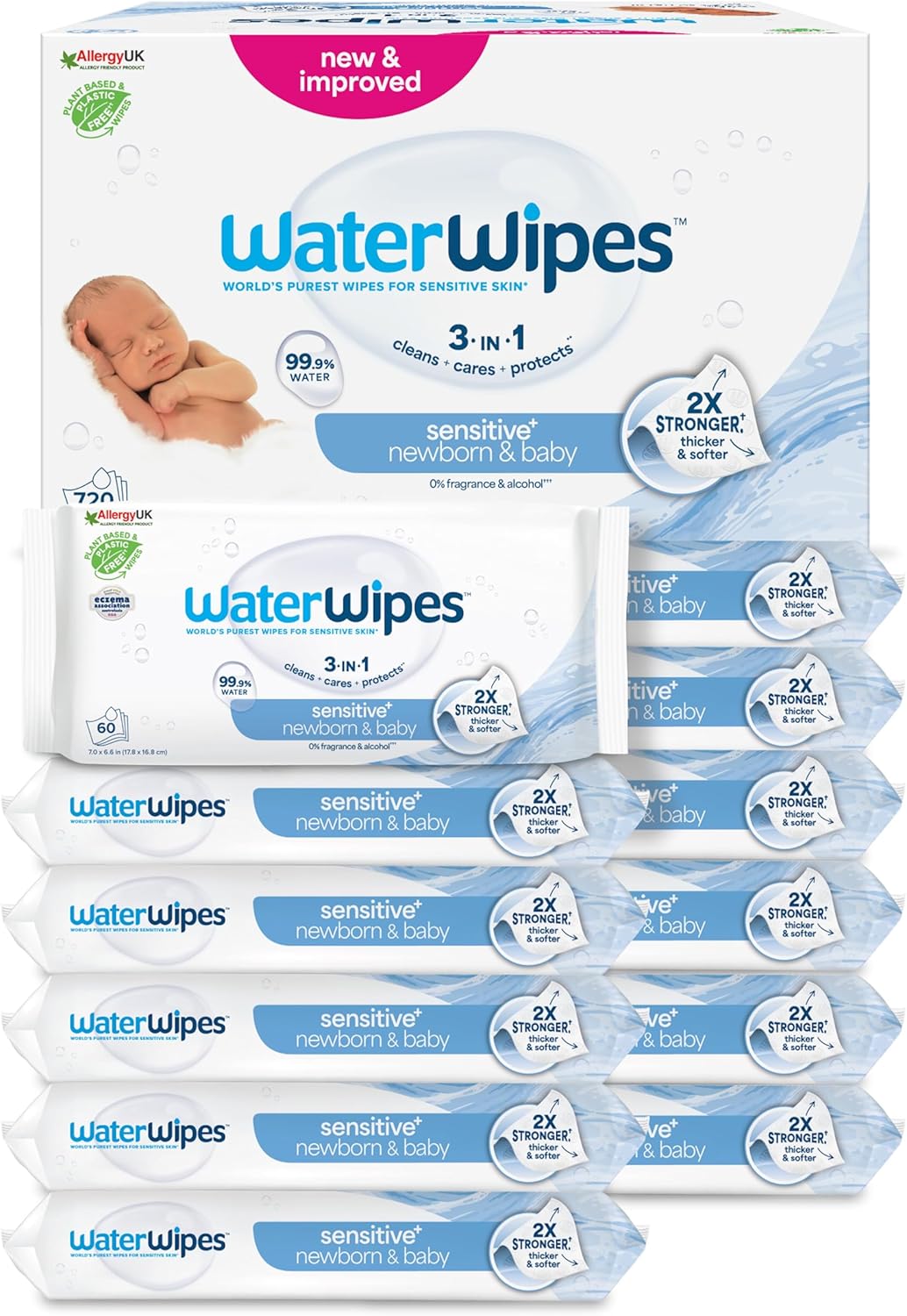 WaterWipes 婴儿湿巾 12包
