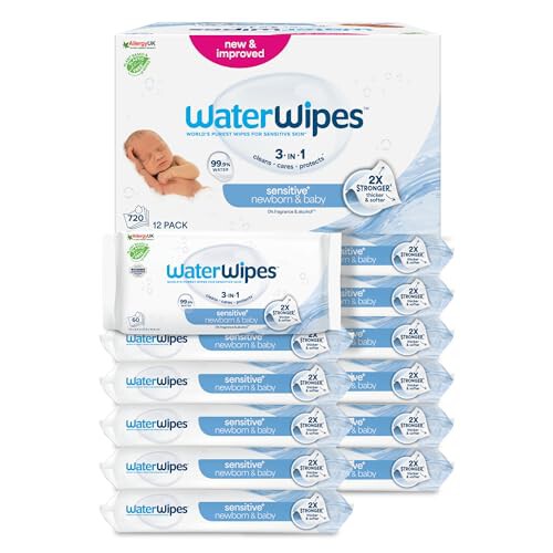 WaterWipes 婴儿湿巾 12 包 · 成分党首选