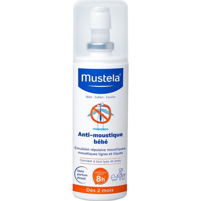 Mustela 婴幼儿驱蚊乳(2 个月+,100ml)