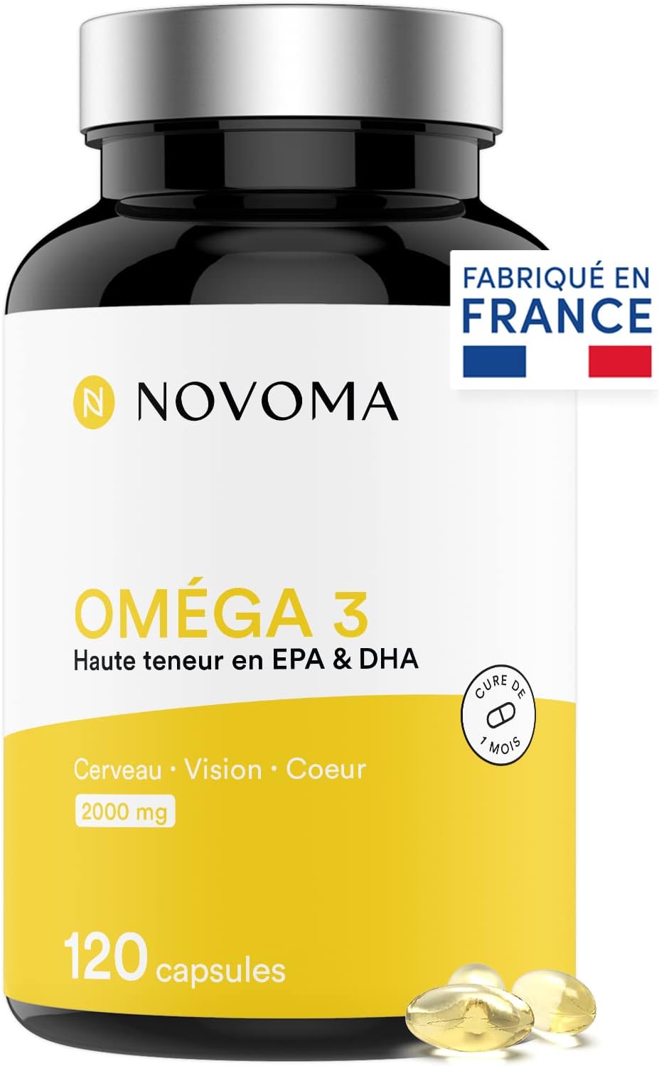 NOVOMA Omega-3 Epax 鱼油 120粒