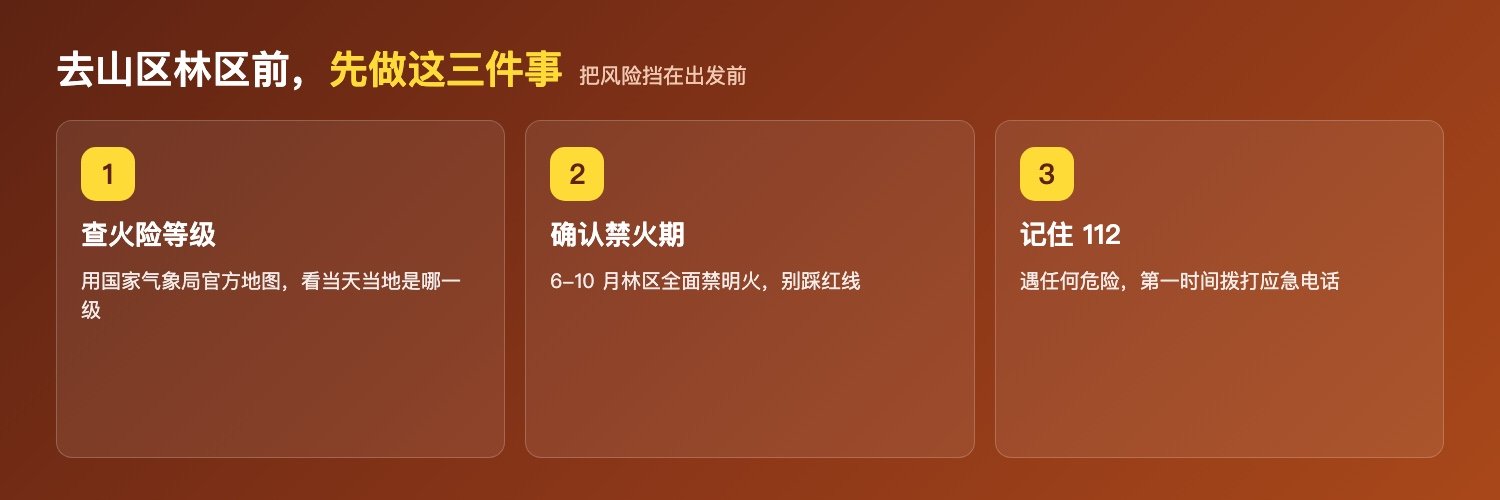 安达卢西亚野火避险三步
