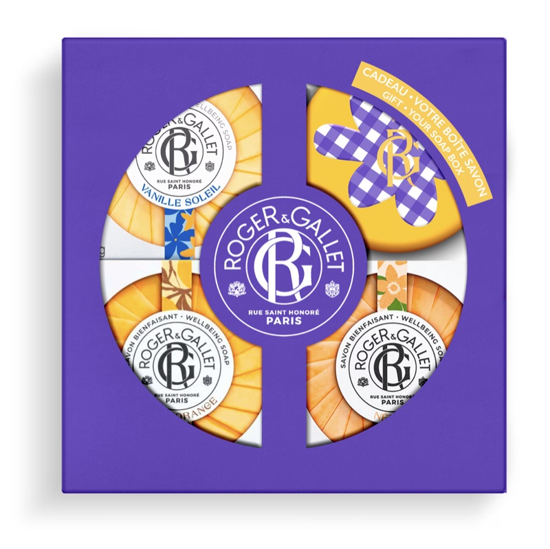 Roger & Gallet 香氛皂礼盒(香草·橙花·橙木)