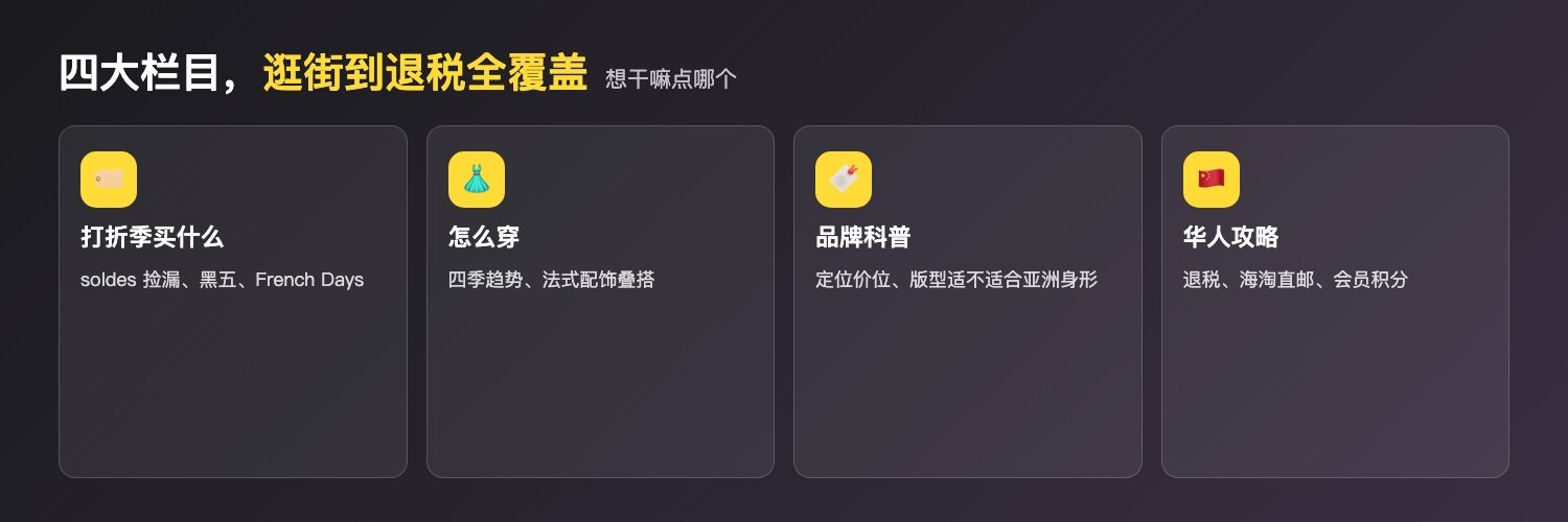 ECENTIME 穿搭指南四大板块