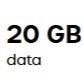 日常 · 20GB · £10/月