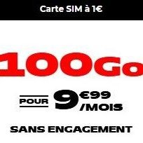 NRJ Mobile · SIM 卡 1€