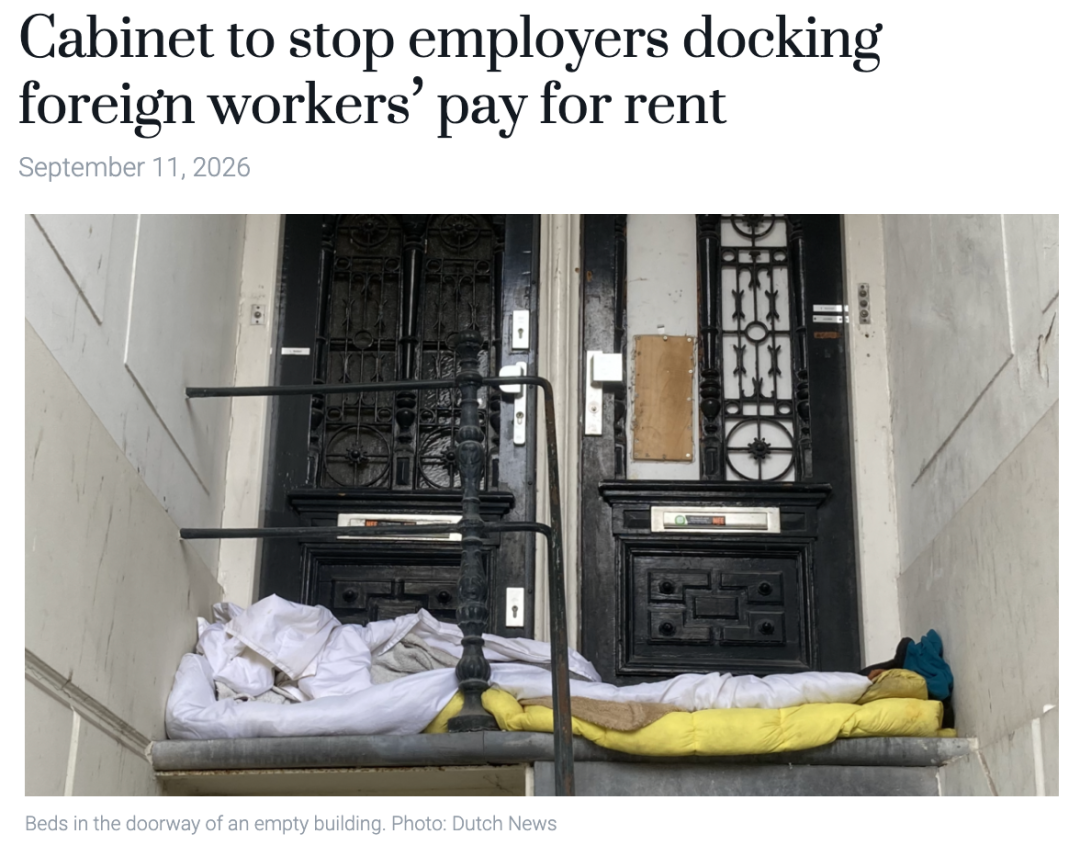 Cabinet to stop employers docking foreign workers’ pay for rent
