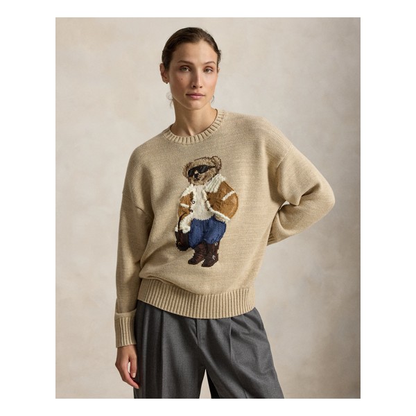 Winter Polo Bear 圆领针织衫