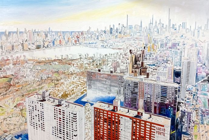 Lucio Forte《Recent Works 2》:都市与幻想的视觉对话
