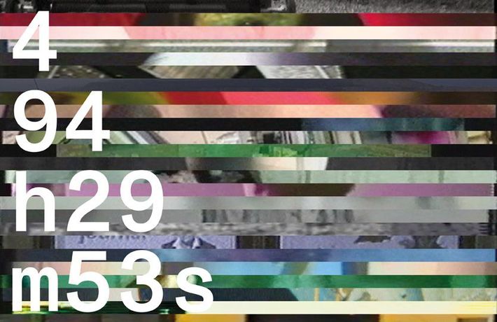 录像艺术合集 《494小时29分53秒》:一场横跨50年的影像盛宴