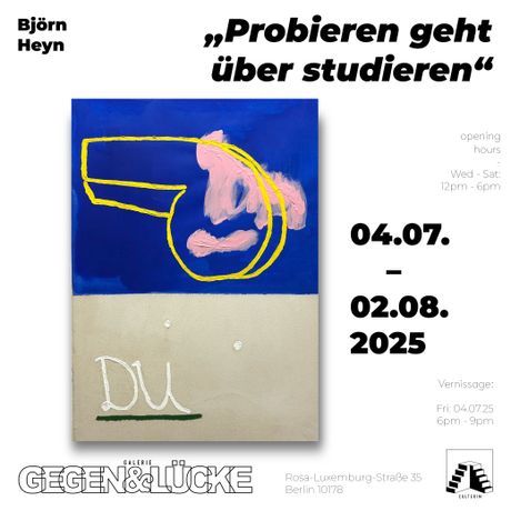 Björn Heyn《Probieren geht über studieren》：用童真的眼光探索艺术的无限可能