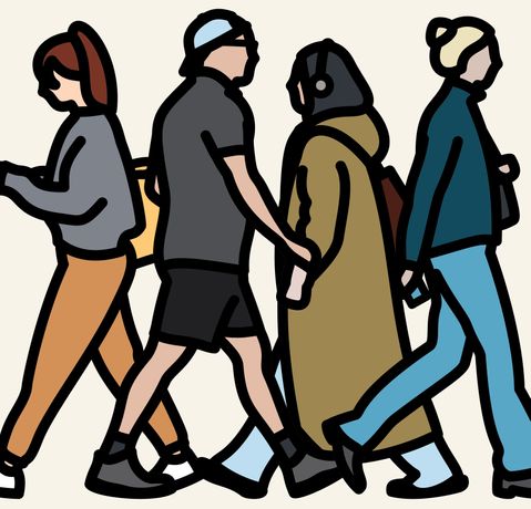 Julian Opie《Julian Opie》：极简线条下的都市与人群