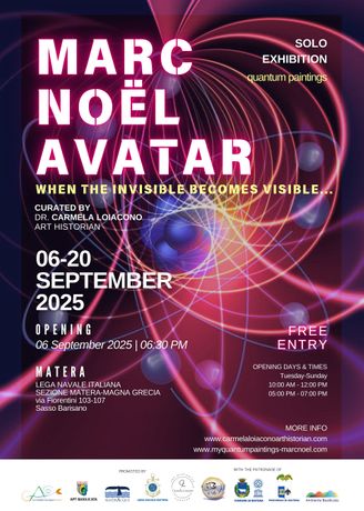 Marc Noël Avatar《当不可见变得可见》:量子绘画的多重感知体验