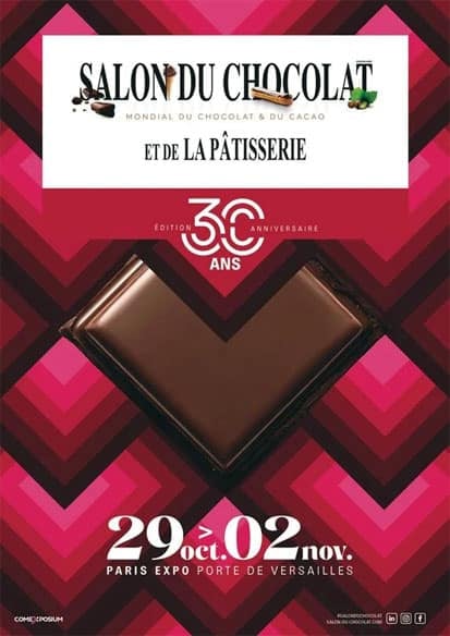 巧克力艺术与创新盛会《Salon du Chocolat 2025》:30周年,全球顶级巧克力师齐聚巴黎