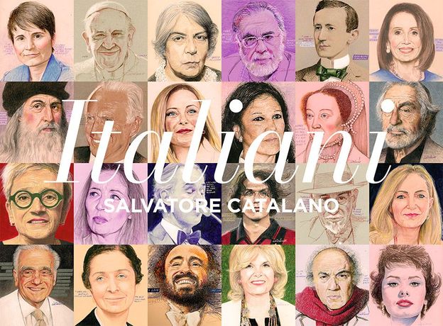 Salvatore Catalano《Italiani》：肖像艺术致敬意大利精神