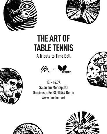 Timo Boll艺术跨界展《The Art of Timo Boll》：乒乓球与版画的创新对话