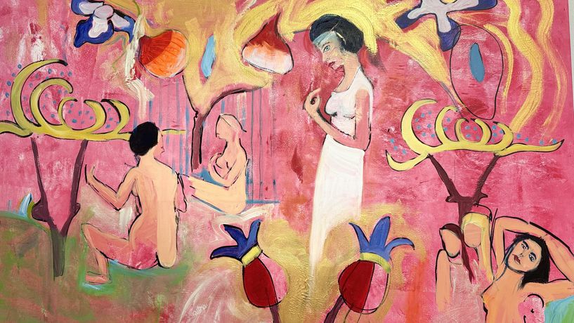 女性艺术家 Susanne Rikus《The world is female … rising》：女性视角下的世界与力量
