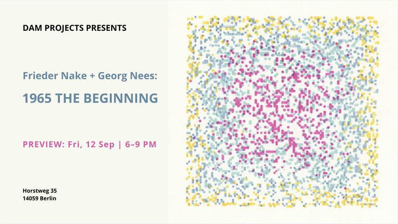 计算机艺术先驱 Frieder Nake + Georg Nees《1965 The Beginning》：见证算法艺术的诞生