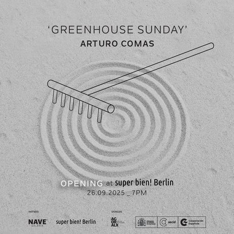 Arturo Comas《Greenhouse Sunday》:温室与禅园的当代对话