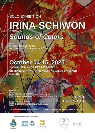 Irina Schiwon《色彩的声音》：色彩与音乐性的抽象艺术之旅