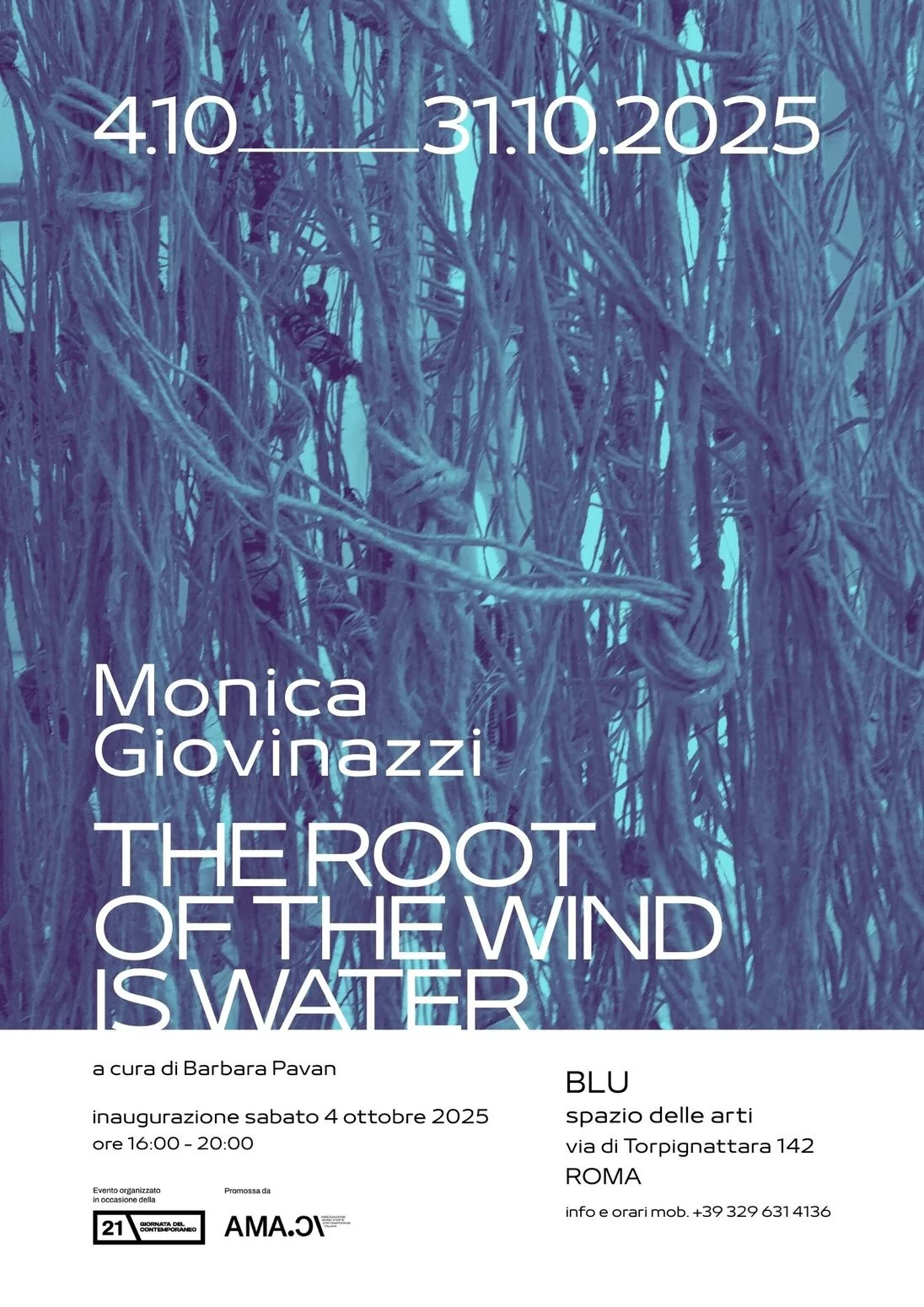 Monica Giovinazzi《The Root of the Wind is Water》：根与风水的诗意对话
