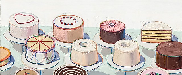 Wayne Thiebaud《美国静物》:用色彩与日常点亮艺术